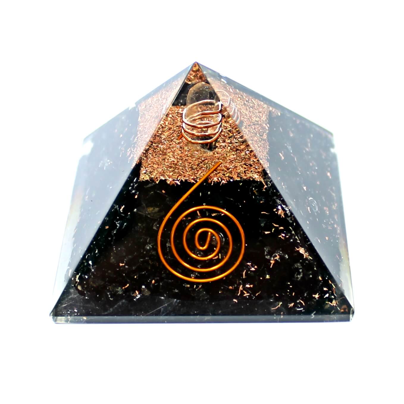 Orgone pyramid black on sale tourmaline