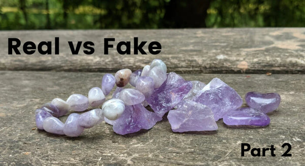 real vs fake crystals: most common edition #crystals #crystalwitch