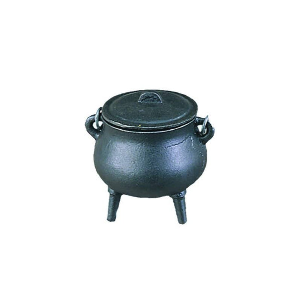 Mini Plain Cast Iron Cauldron (3.5 in.)