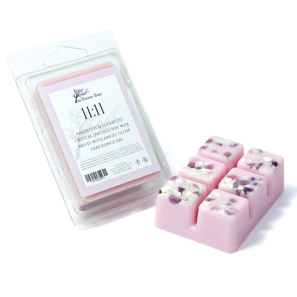 11:11 Angel Numbers - Crystal Infused Scented Wax Melts