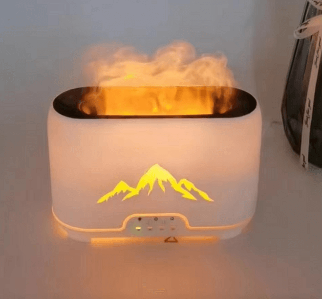 Himalayan Salt Aroma Diffuser Flame Effect