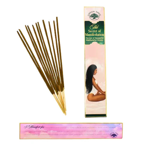 Green Tree Manifestation Incense Sticks - The Secret Of Manifestation