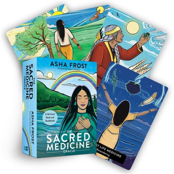 The Sacred Medicine Oracle : A 56-Card Deck and Guidebook