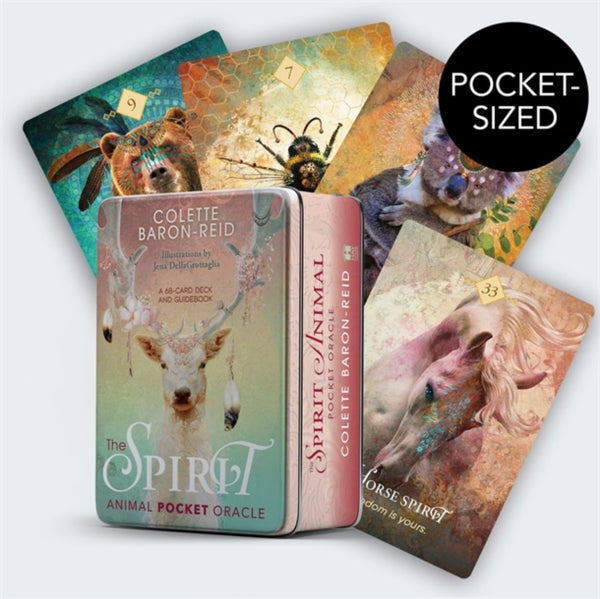 The Spirit Animal Pocket Oracle : A 68-Card Deck - Animal Spirit Cards with Guidebook