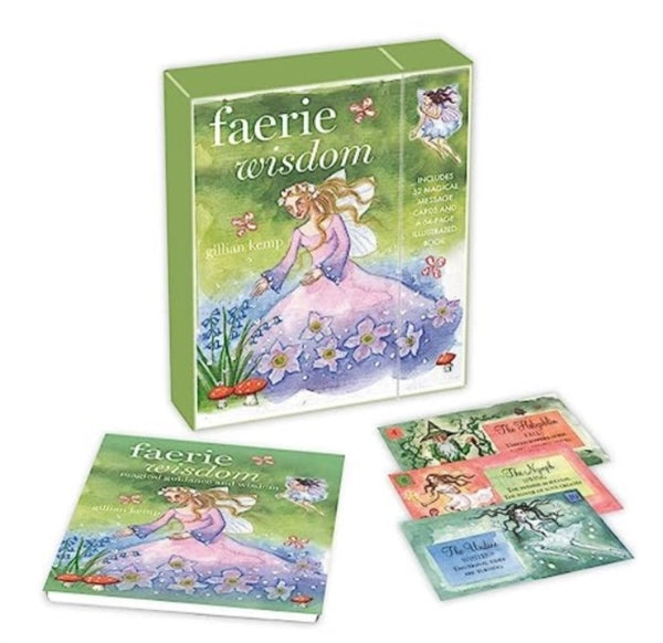 Faerie Wisdom : Includes 52 Magical Message Cards and a 64-Page Illustrated Book