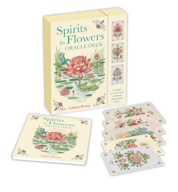 Spirits in Flowers Oracle Deck : Includes 52 Cards and a 128-Page Illustrated Book