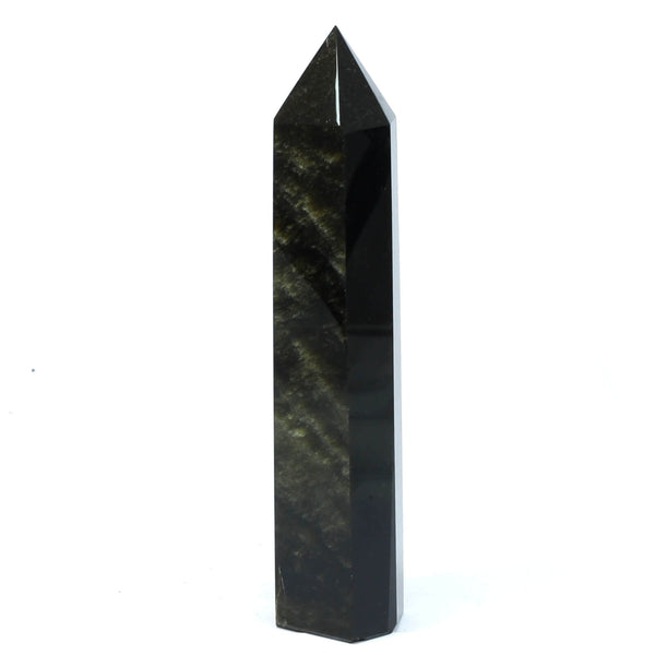 Golden Sheen Obsidian Point (477g)