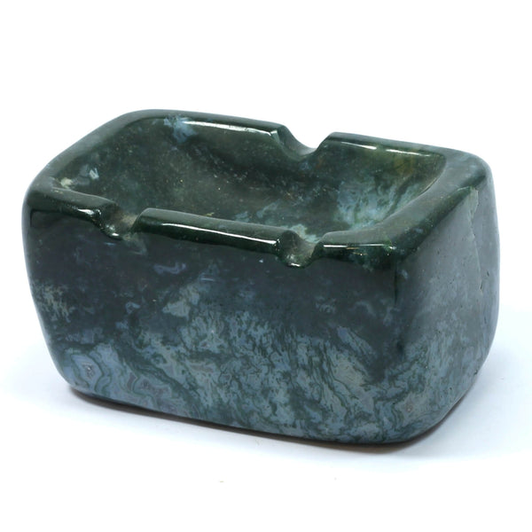 Moss Agate Ashtray (1246g)