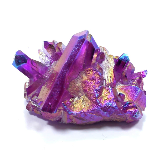 Purple Aura Quartz Cluster (66g)
