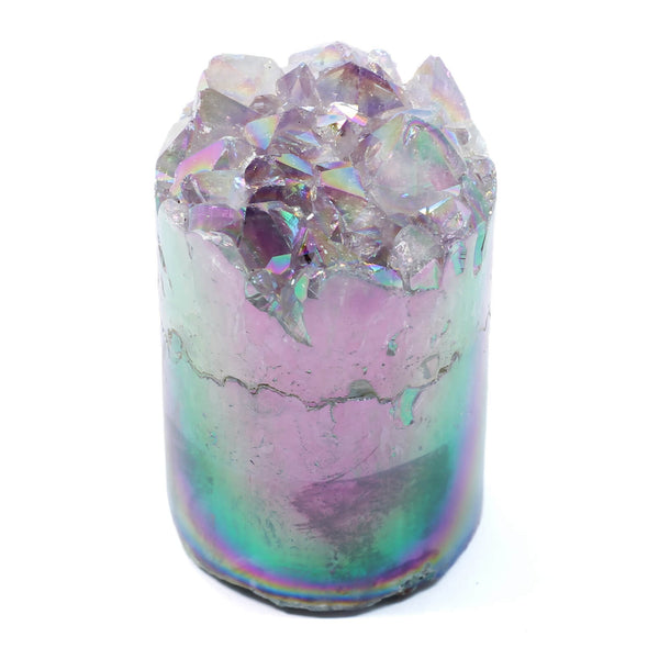 Amethyst Aura Cylinder