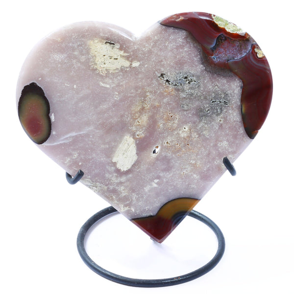 Agate Heart Carving (174g)