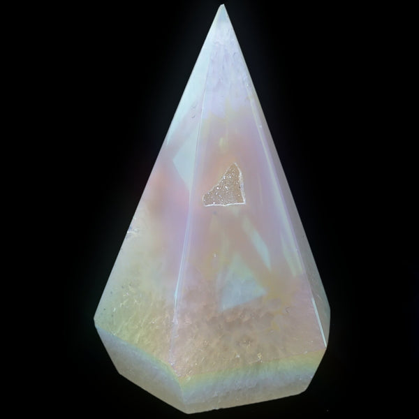 Angel Aura Agate Obelisk (318g)