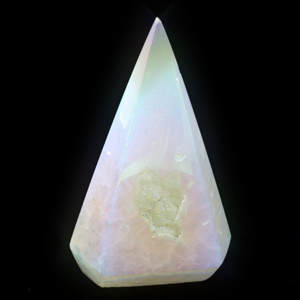 Angel Aura Agate Obelisk (286g)