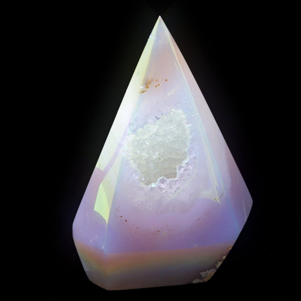 Angel Aura Agate Obelisk (441g)