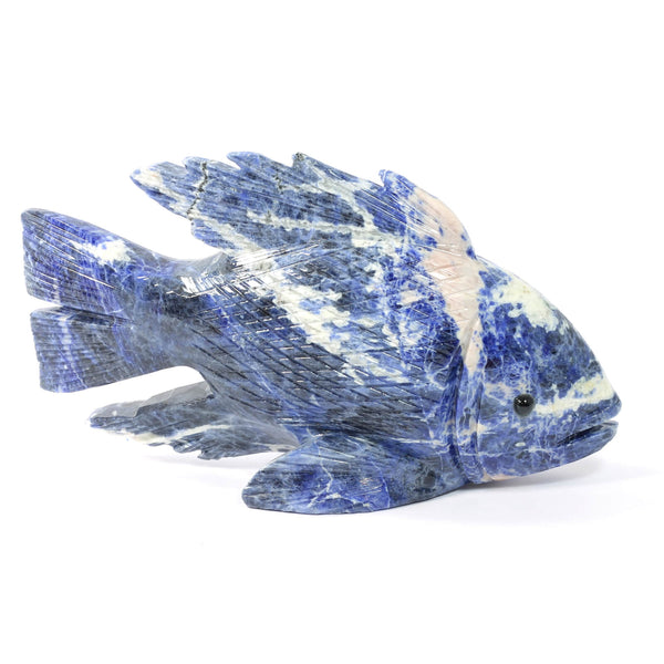 Sodalite Spirit Animal - The Fish (1338g)