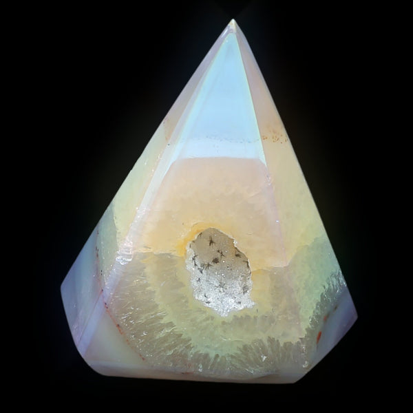 Angel Aura Agate Obelisk (187g)