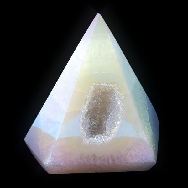 Angel Aura Agate Obelisk (469g)