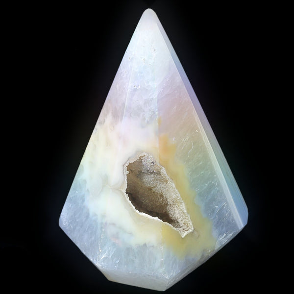 Angel Aura Agate Obelisk (323g)