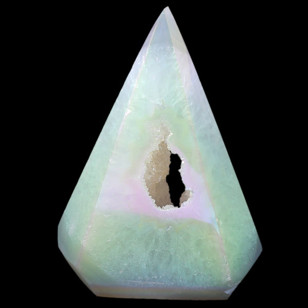 Angel Aura Agate Obelisk (258g)