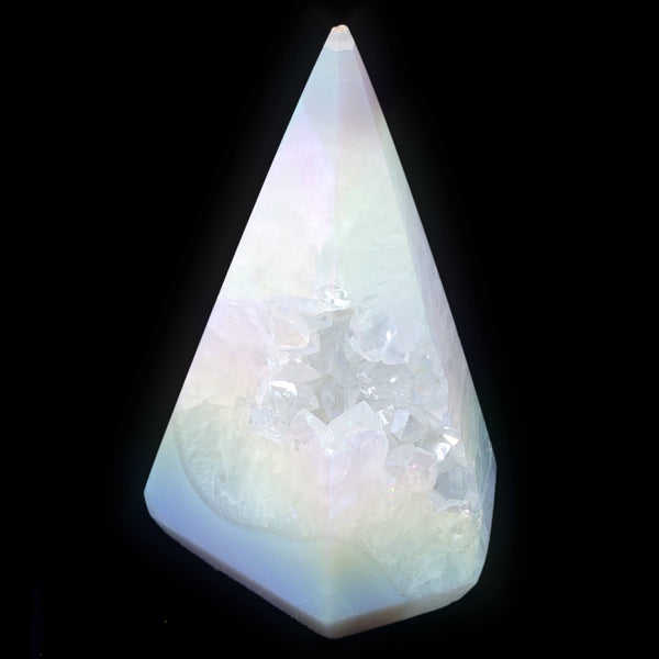 Angel Aura Agate Obelisk (351g)