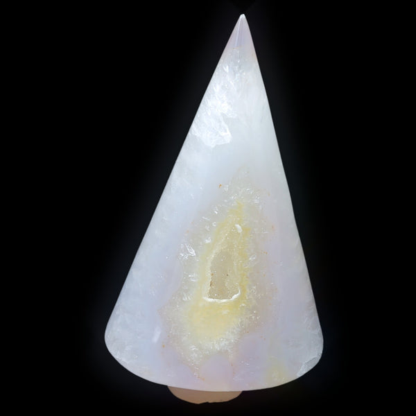 White Agate Christmas Tree (388g)