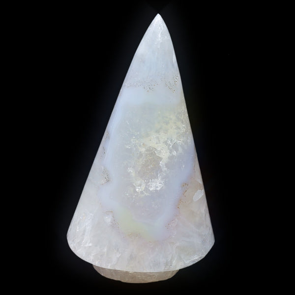 White Agate Christmas Tree (422g)