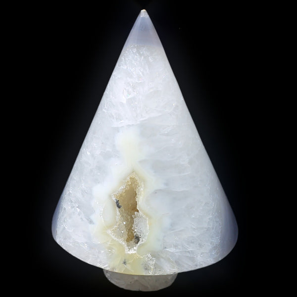 White Agate Christmas Tree (351g)