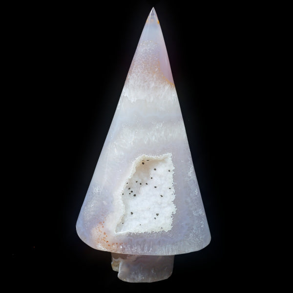 White Agate Christmas Tree (599g)