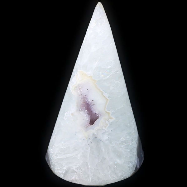 White Agate Christmas Tree (811g)