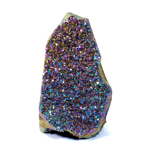 Titanium Aura Quartz Cluster (1265g)