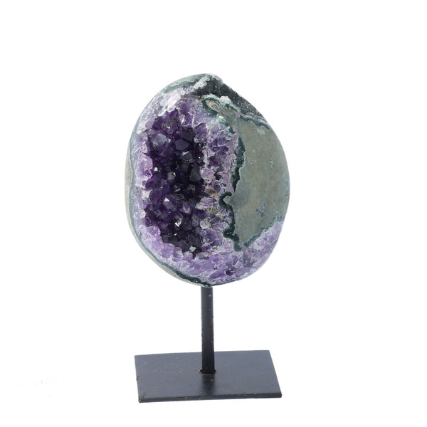 Amethyst Cluster On A Display Stand (830g)