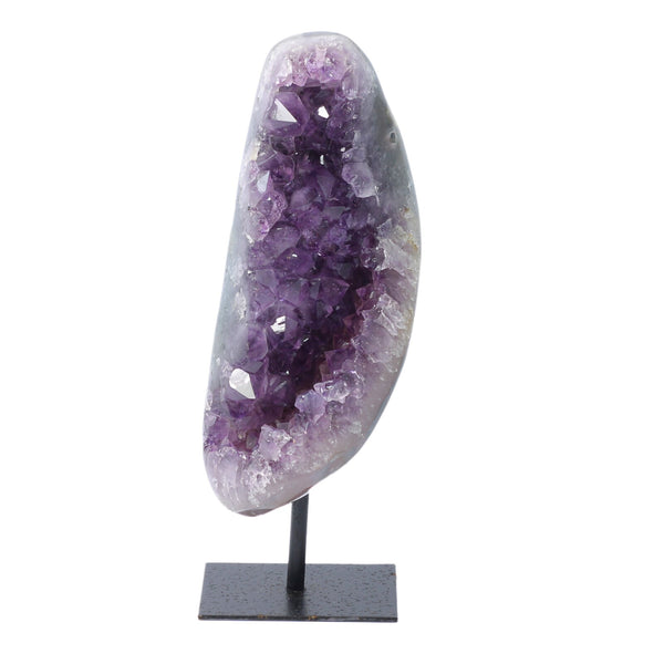 Amethyst Cluster On A Display Stand (1045g)