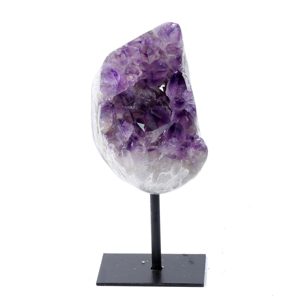 Amethyst Cluster On A Display Stand (935g)