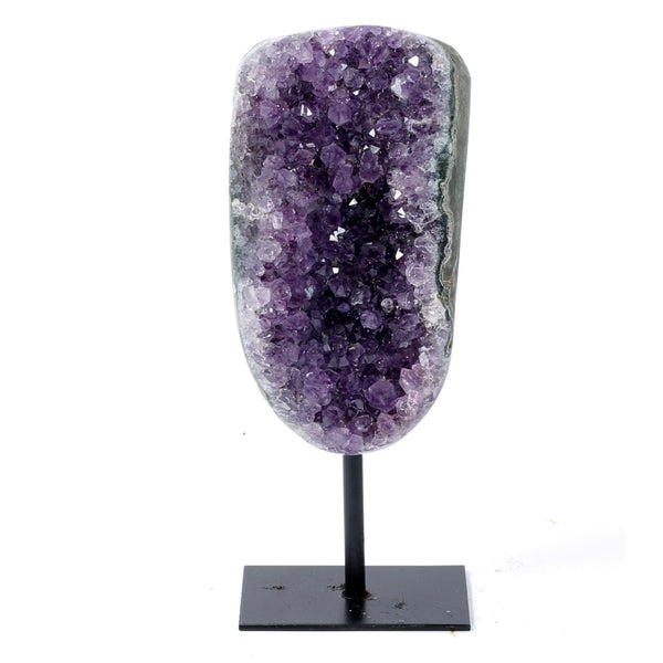 Amethyst Cluster On A Display Stand (850g)