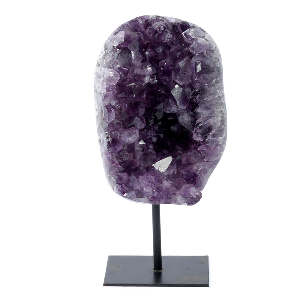 Amethyst Cluster On A Display Stand (1512g)