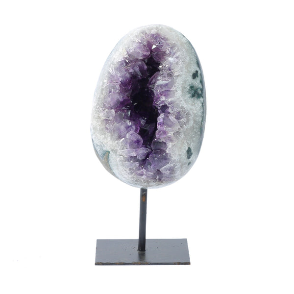 Amethyst Cluster On A Display Stand (1449g)