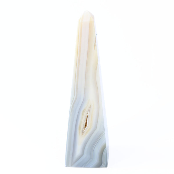 Agate Obelisk (382g)