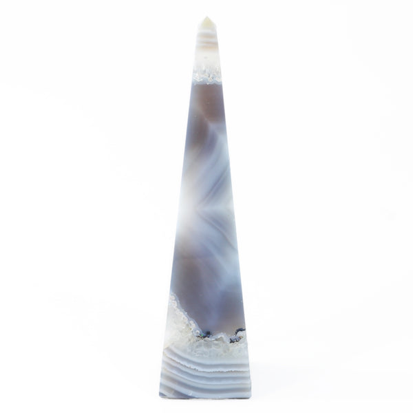 Agate Obelisk (424g)