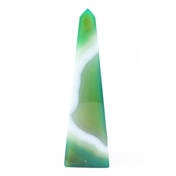 Agate Obelisk (414g)