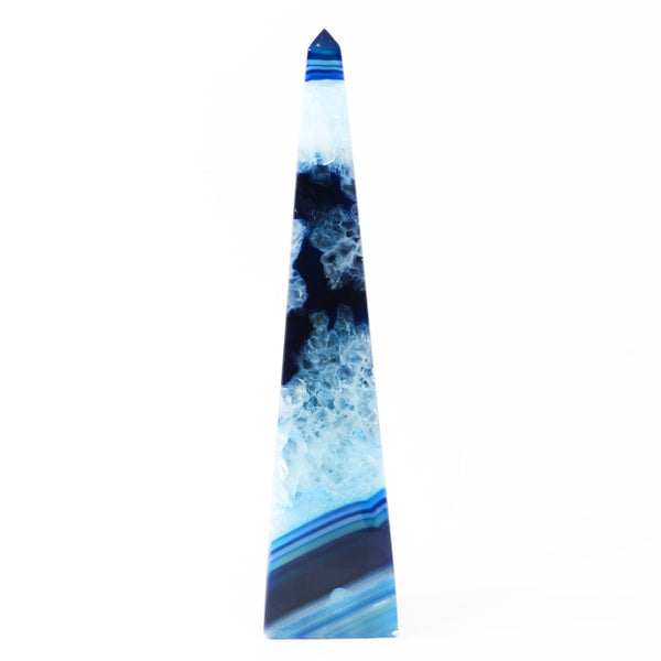 Agate Obelisk (717g)