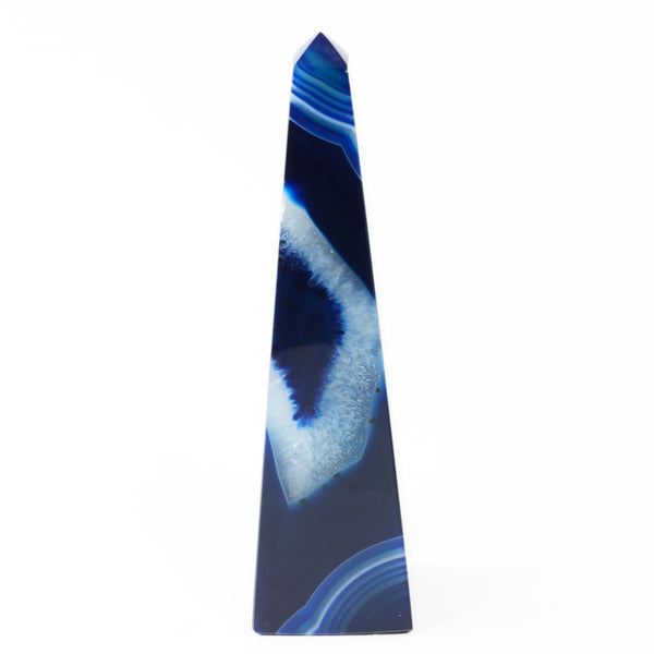 Agate Obelisk (412g)