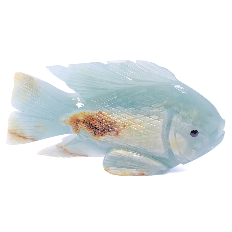 Blue Onyx Spirit Animal - The Fish (587g)