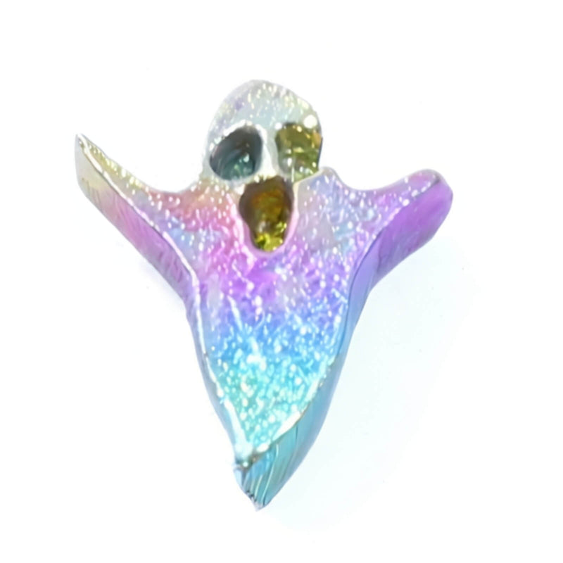 Rainbow Bismuth Ghost Carving