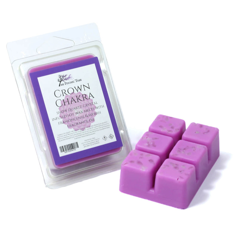 Crown Chakra - Crystal Infused Scented Wax Melts