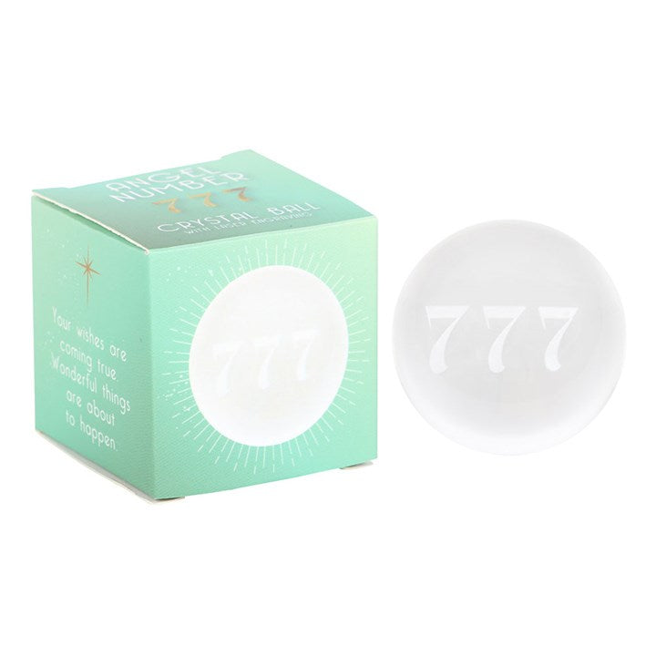 777 Angel Number Crystal Ball