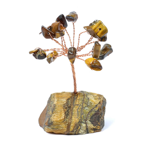 Gold Tigers Eye Crystal Tree