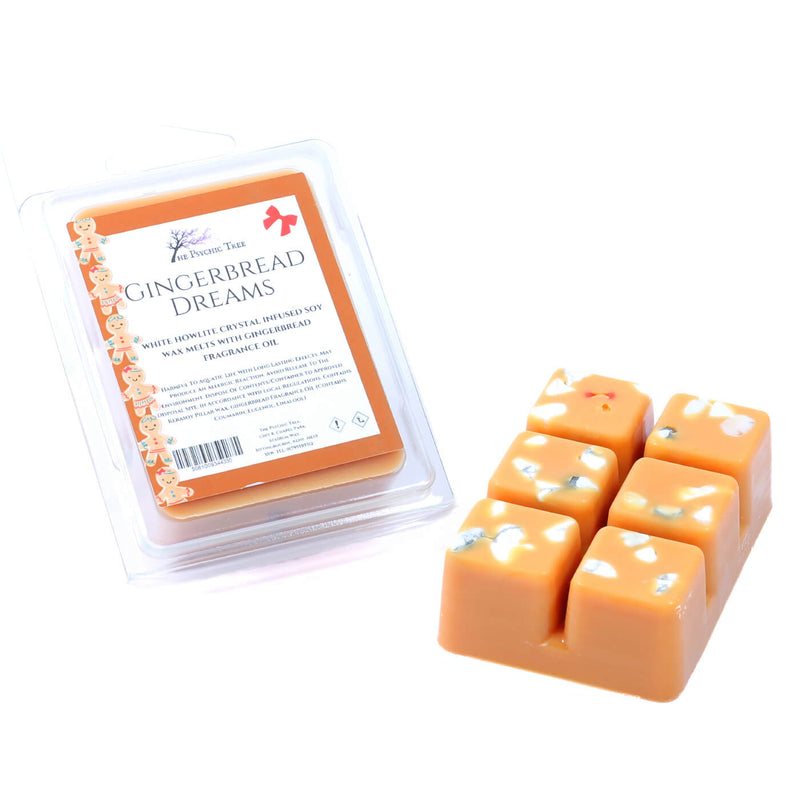 Gingerbread Dreams - Crystal Infused Scented Wax Melts