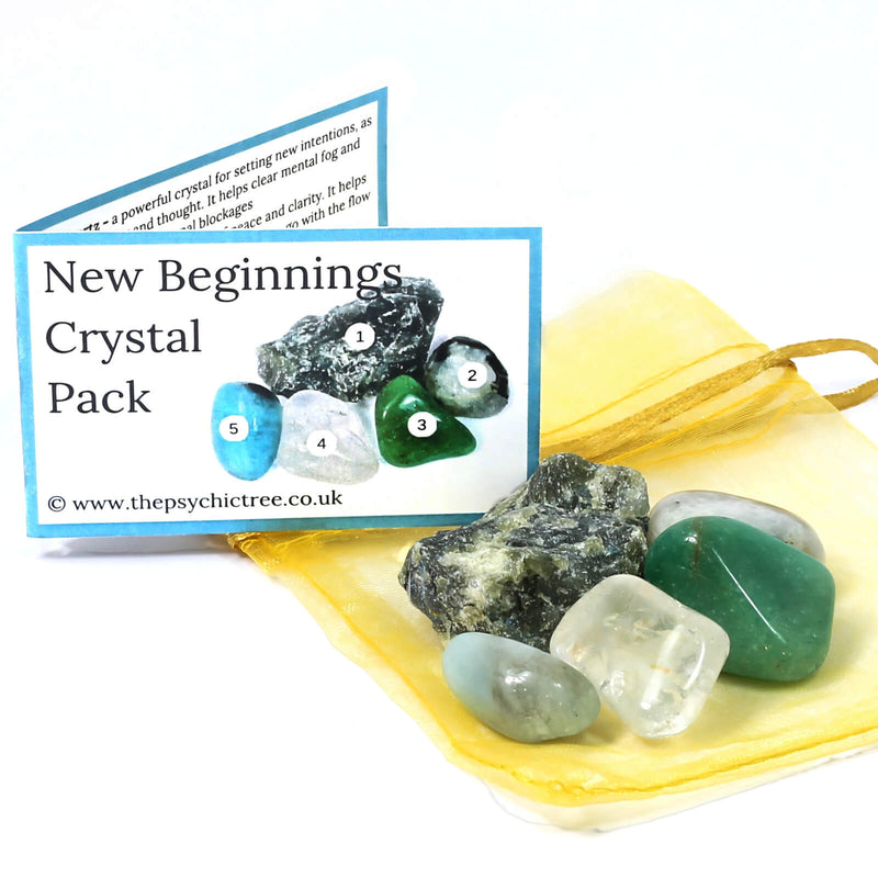 New Beginnings Healing Crystal Pack