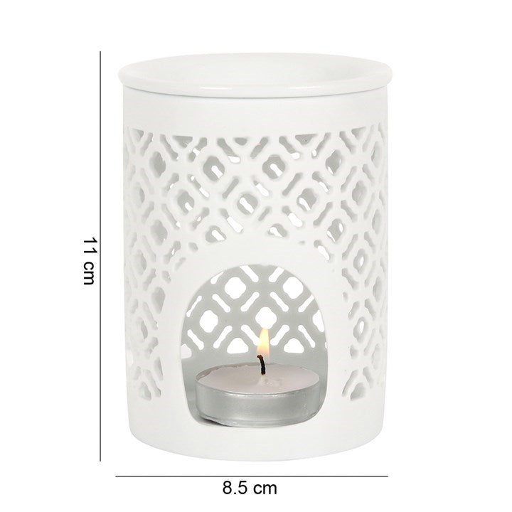 White Lattice Wax/Oil Melter