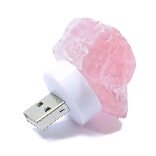 Rose Quartz USB Night Light